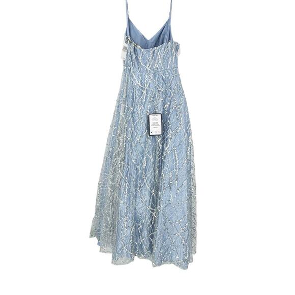 Say Yes To The Prom Juniors Glitter Tulle Embellished Ball Prom Gown 15/16 NWT - Picture 8 of 13